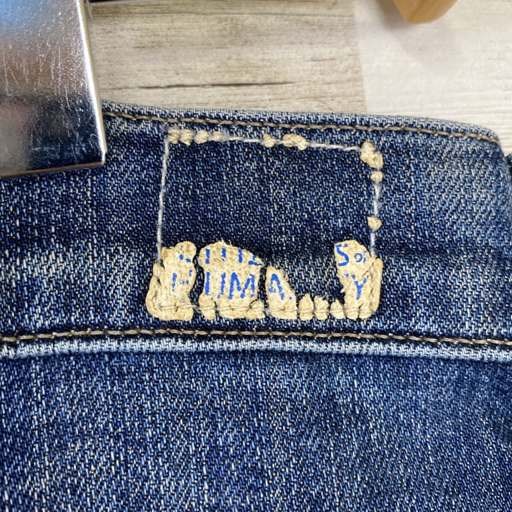 VTG Citizens Of Humanity Jeans Unisex 25 Blue Denim Corey Slouchy Slim USA - Picture 7 of 16